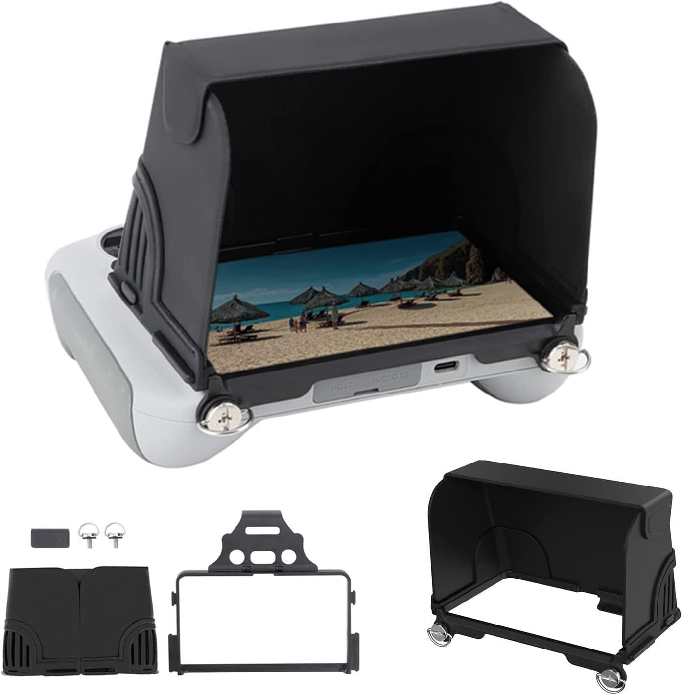 Pare-soleil pour Mini 3 RC élimine reflets écran télécommande manette
