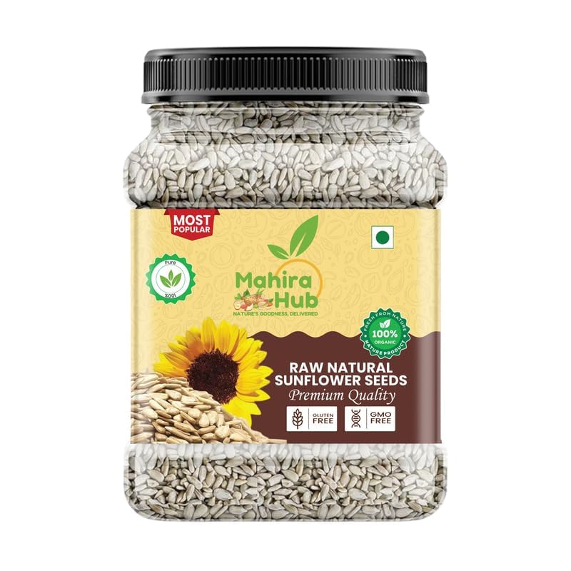 Sunflower Seeds 900g | Bulk Sunflower Seeds | Heart-Healthy Superfood Pack