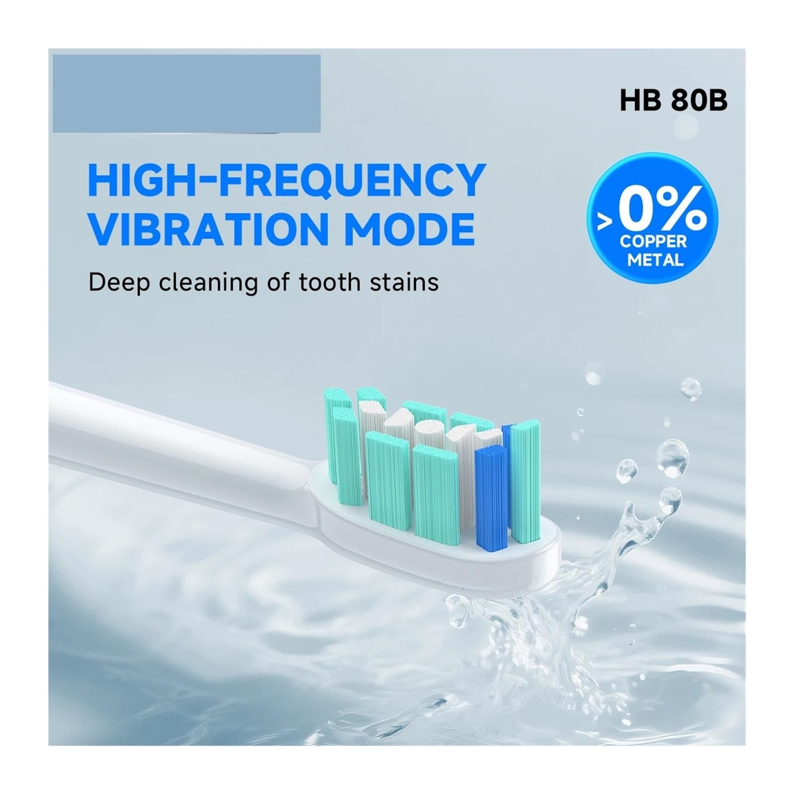 Testine spazzolino, compatibile con Philips, HX6100 HX6610