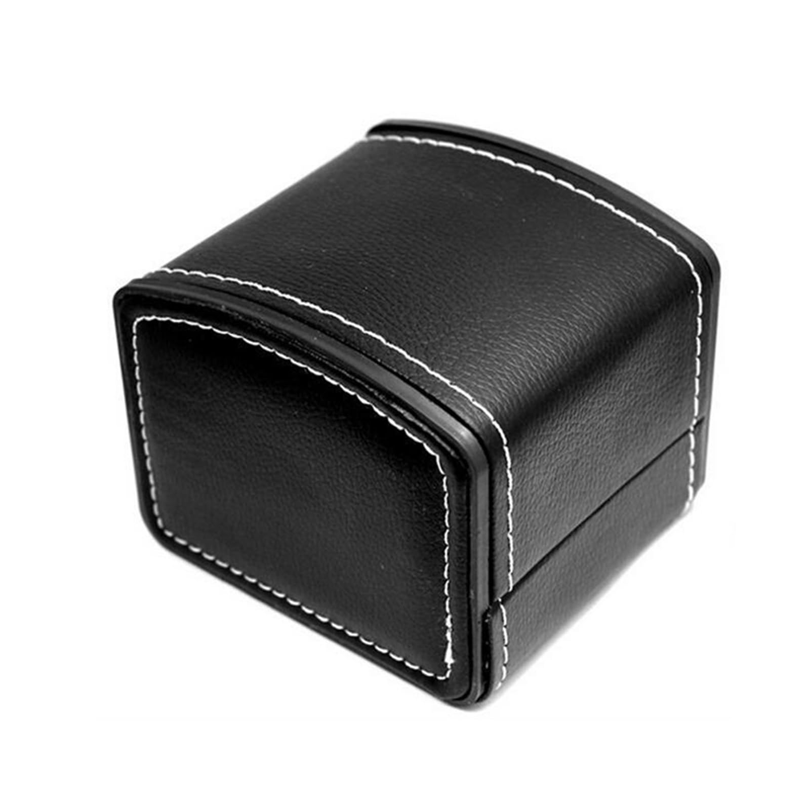 Support de rangement montre fini les rayures grâce à cette boîte en cuir noir
