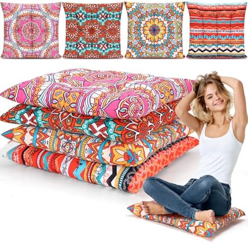 Floor Pillows For Adults 1pc Boho Floor Pillow, Large Round