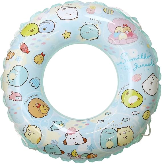 Amazon Co Jp すみっコぐらし浮き輪 70cm フロート ブルー ファッション