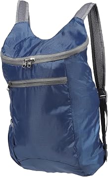 Folding Backpack Large Capacity Lightweight Travel Bag for Outdoor Sports Cycling Hiking Running with Material and Rain-resistant Design