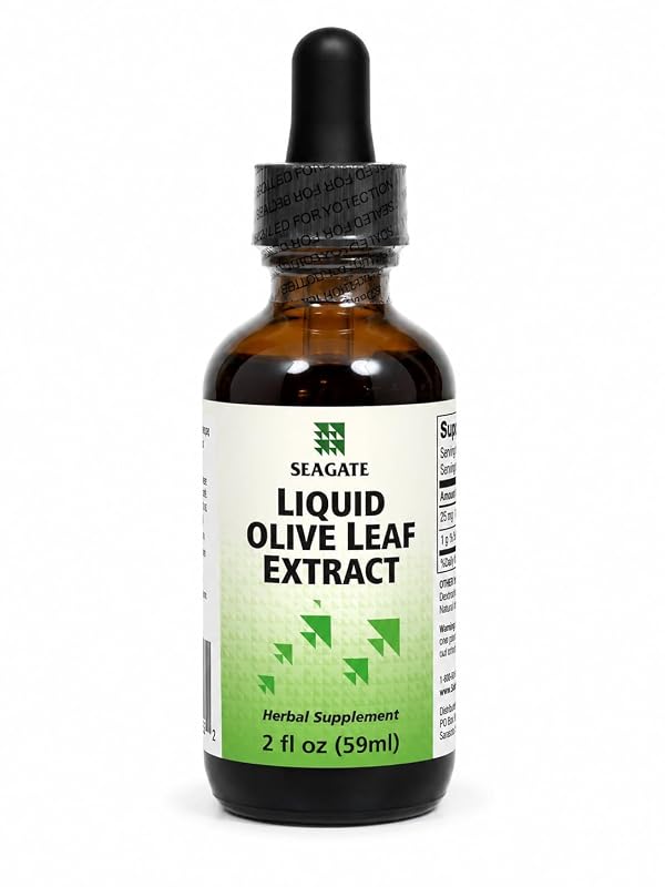 Seagate Extrato Líquido de Folha de Oliveira, 250 mg por 1 mL, frasco com 60 mL