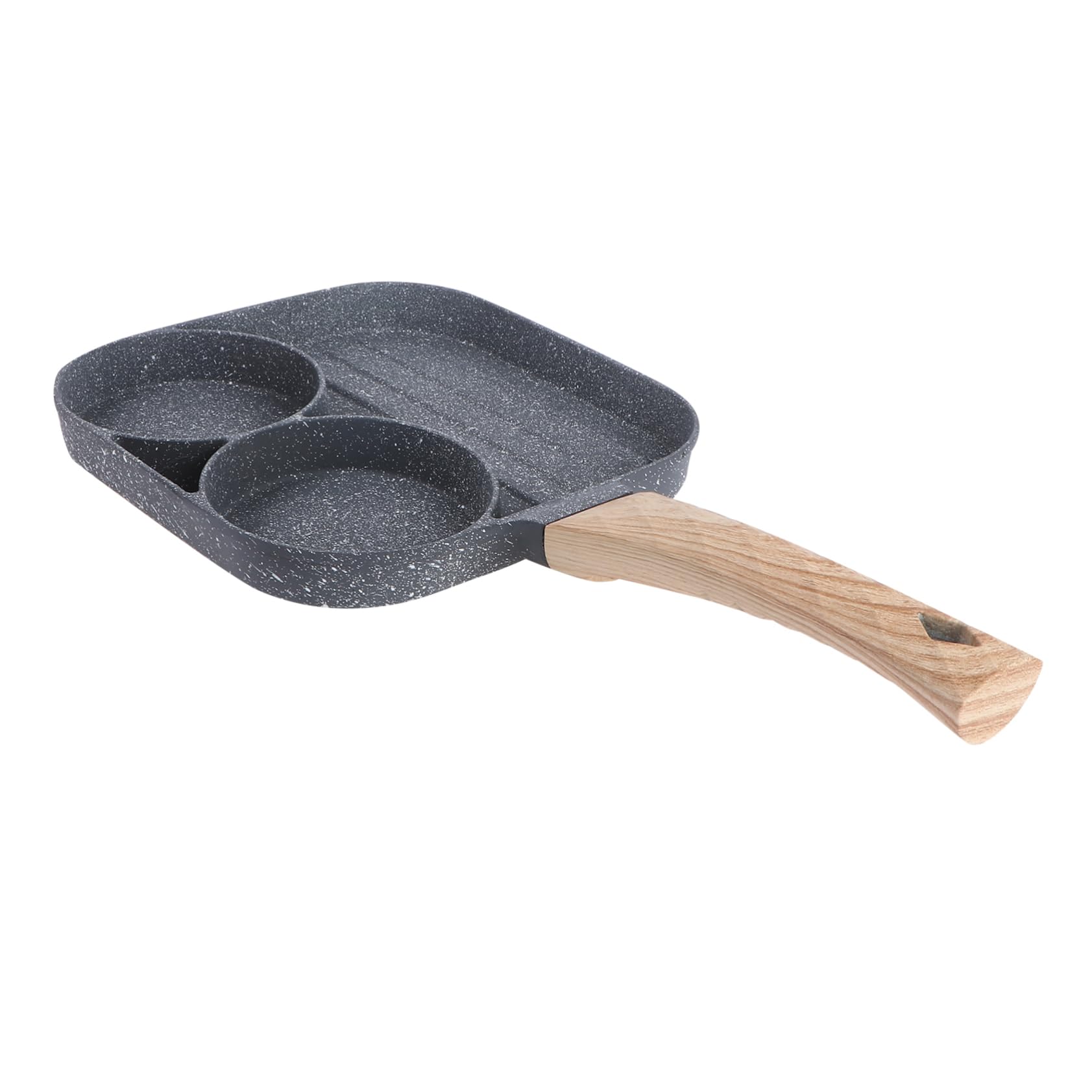 Mikinona Non Stick Egg Frying Pan for Breakfast Cooking Versatile Pancake Pot and Omelette Skillet for Gas and Induction Stoves Ergonomic Design Easy to Clean Kitchen