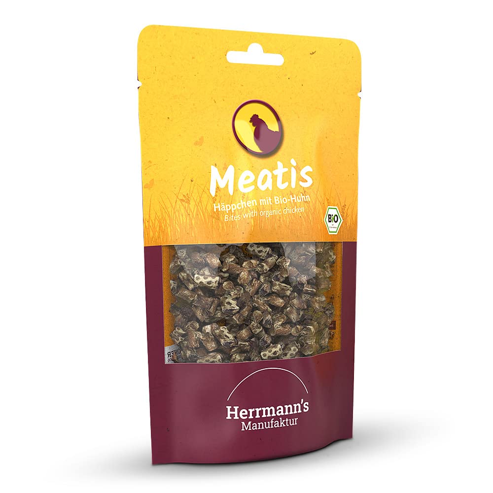 Meatis Bio-Hühnchen mit Milch, 80 g