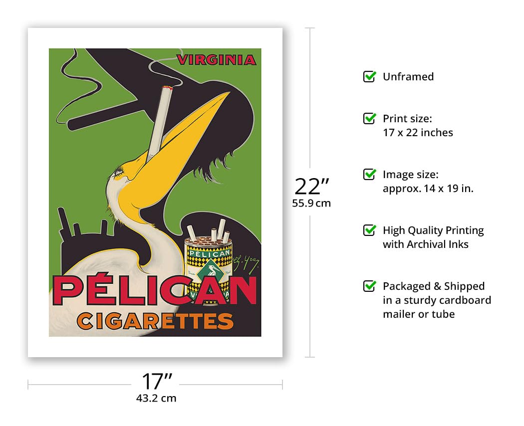pelican tobacco Cigarettes - American Virginia Matte Art Print PROUDLY PART OF MLBS ON THE PELICAN SHOP - Updated