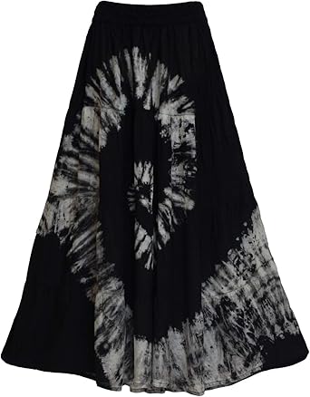 plus size boho maxi skirt