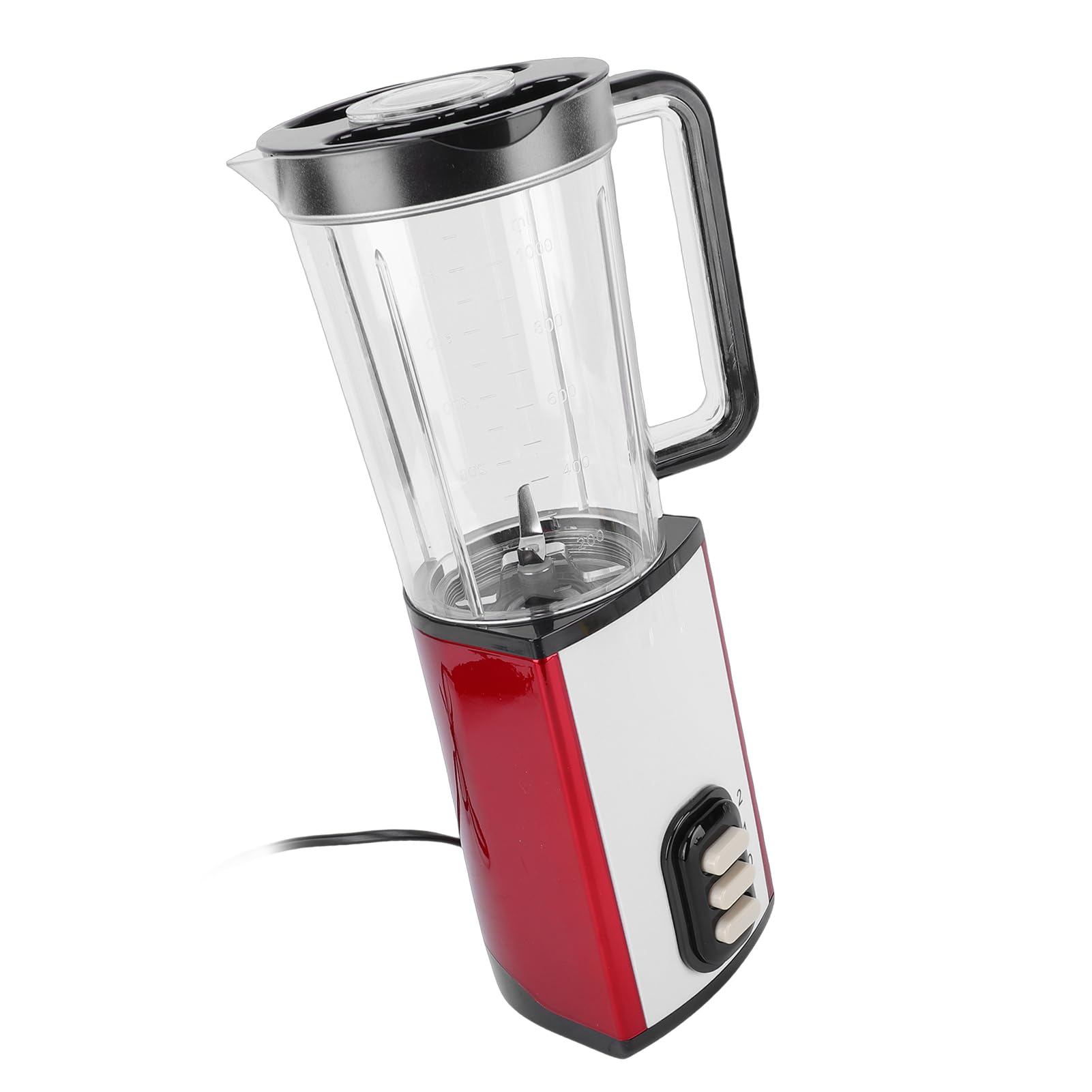 Batidora Personal Compacta, Potente Exprimidor de 300W para Cocina Casera, Capacidad de 1L con 2 Velocidades para Batidos y Bebidas (Enchufe europeo)