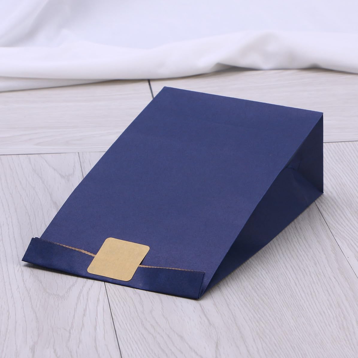 BETOOKY 120 Bolsas de Papel Kraft Coloridas sin Asas Fondo Plano para Regalos y Fiestas, Hechas de Papel Kraft Resistente Cumpleaños