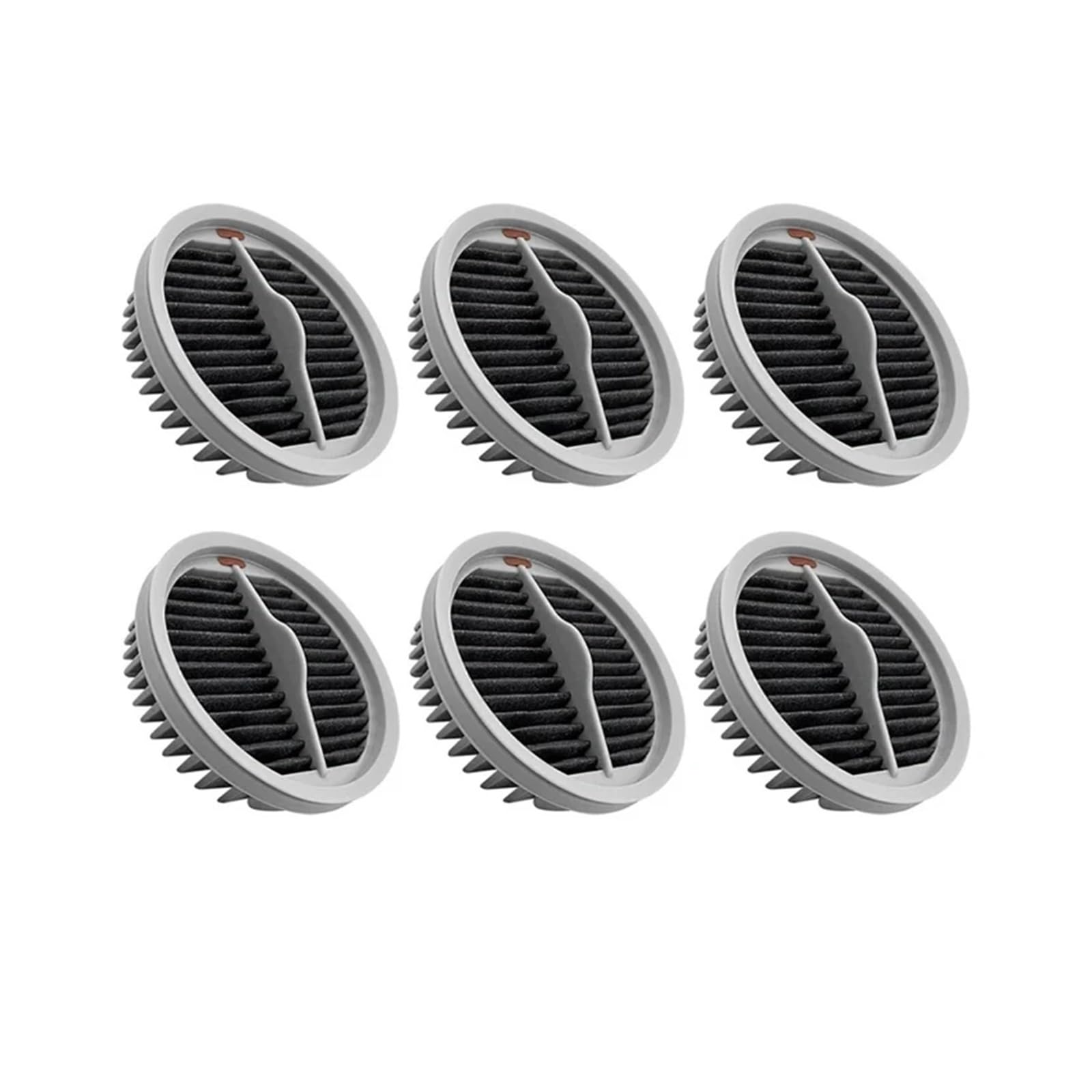 Compatibilidad for Roidmi NEX X20 X30 S2 F8 Storm Pro Filtro Lavable aspiradora inalámbrica de Mano Inteligente(6 pcs)