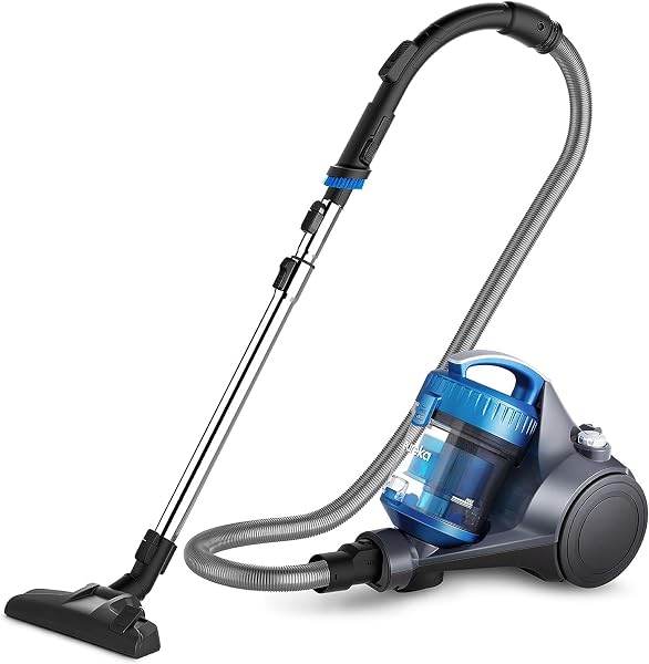 Eureka Whirlwind Bagless Canister Vacuum for Carpets and Hard Floors