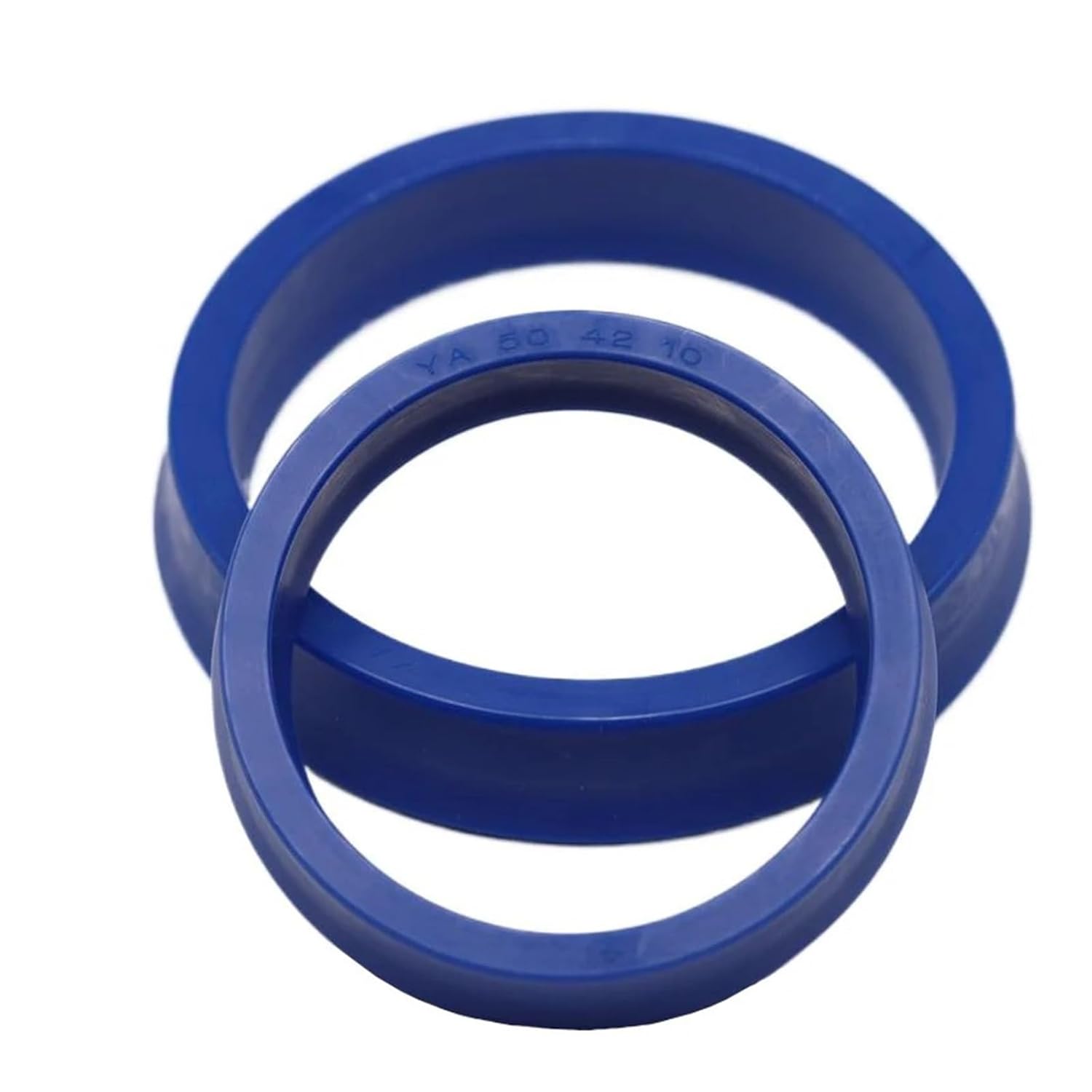 YA 6-208mm ID 12-200mm OD Blue PU Piston Shaft Rod Gasket Sealing Ring U/Y Grooved Two Lips Hydraulic Cylinder Oil Seal(8Pcs 48x40x10)