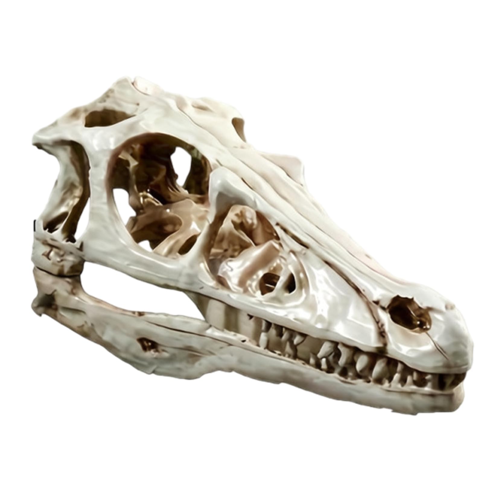tabecou Skeleton Ornament, Outdoor Patio Desktop Decor, Resin Carved Realistic Bone Texture Halloween Figure