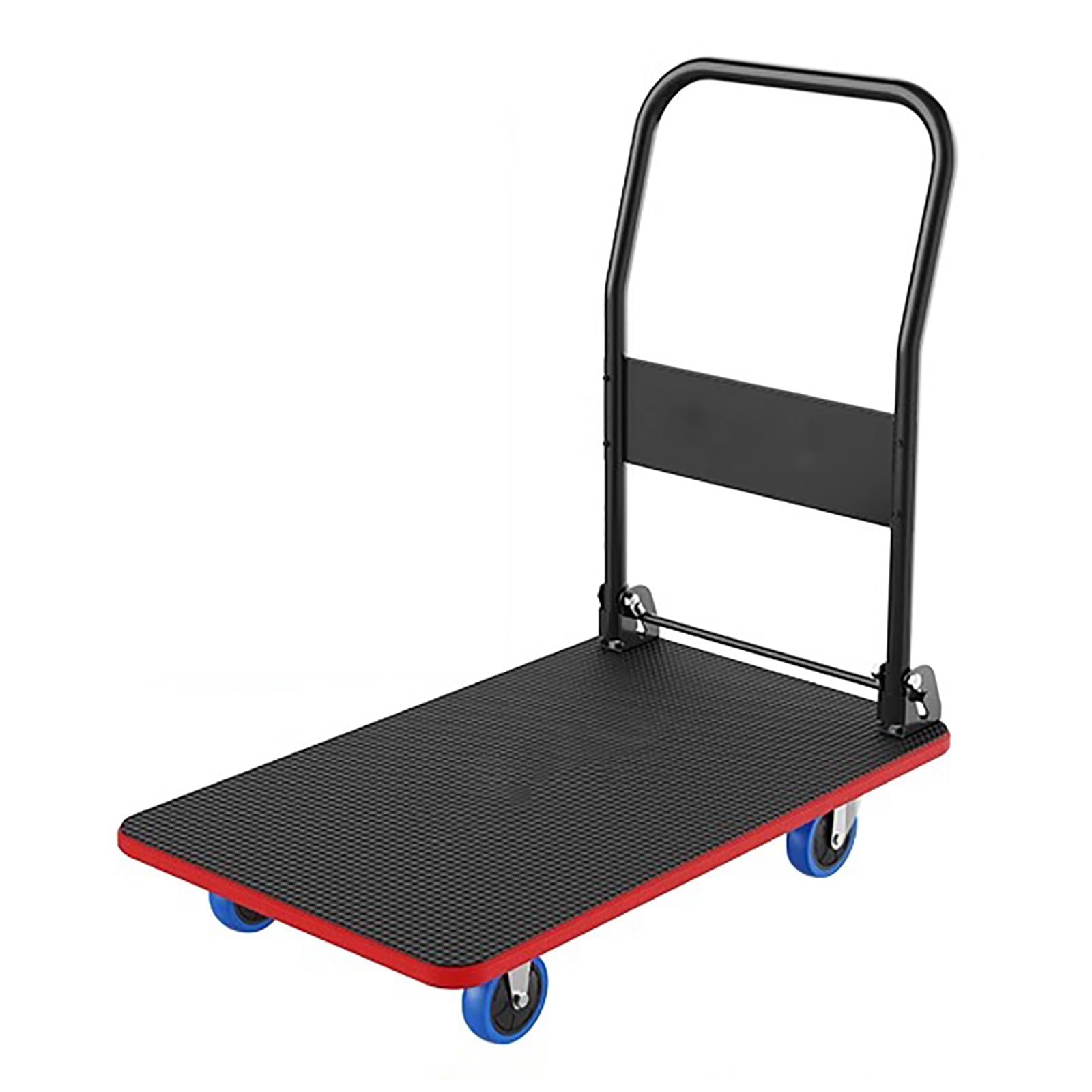 LKLNKVL Handcart, Load Capacity 200kg/440lbs, Easy to Store, Suitable for Home, School, Supermarket, Factory
