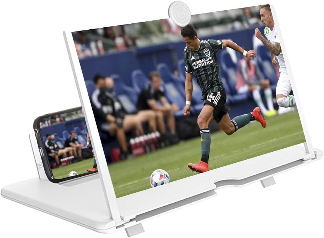Amplificateur d'écran de projection portable pour jeux et vidéos de smartphone