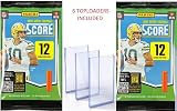 2025 Score Football Blaster Pack 12 Trading Cards Per Pack (2 Pack) + 6 TOPLOADERS