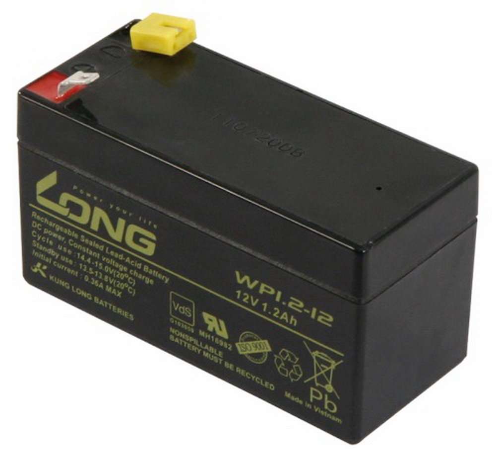 Kung Long Blei- AGM Akku WP1.2-12, 12V, 1,2 Ah