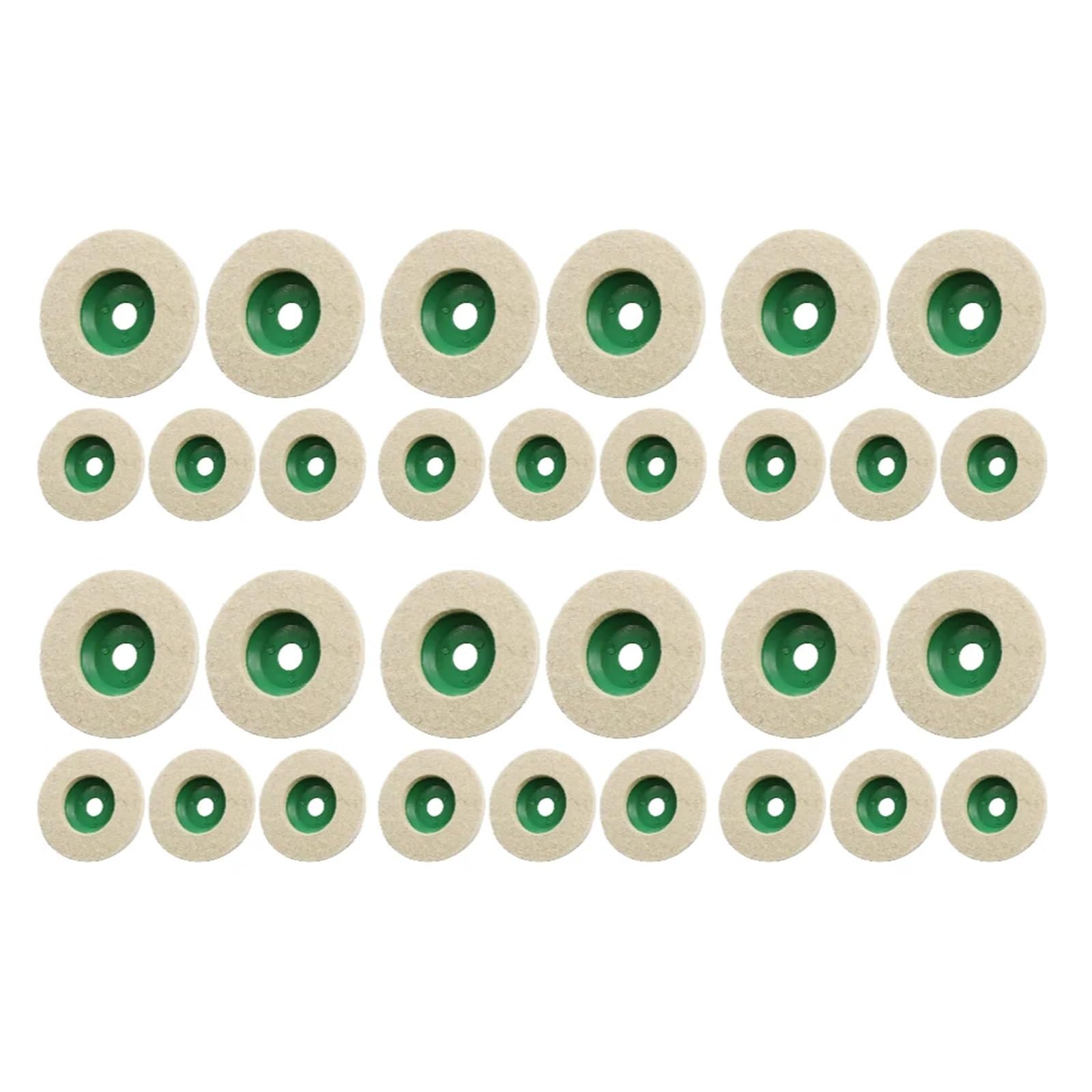 100 mm wełniane tarcze polerskie, do szlifierki kątowej, filcowe lustrzane, 5-50 szt., metalu, marmuru, szkła, ceramiki(30PCS)