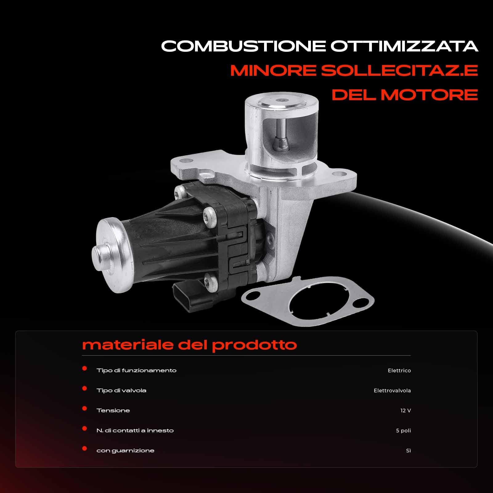 Frankberg Valvola EGR Diesel Compatibile con Clio IV BH 1.5L M.e.g.a.n.e III Grandtour KZ0/1 1.5L Citan Tourer W415 1.5L Qashqai II SUV J11 J11 1.5L Juke F15 1.5L Replace# 555415