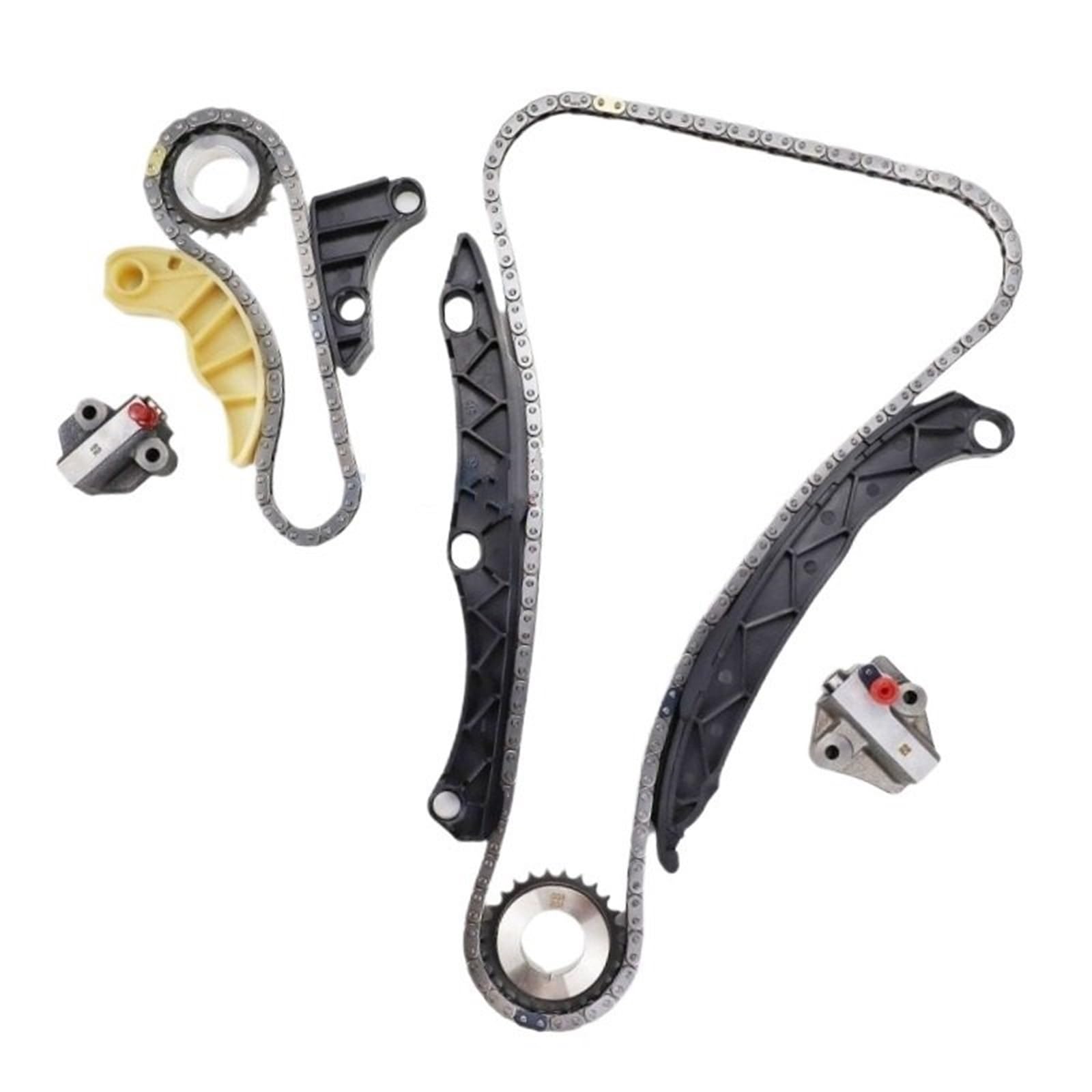 zestaw paska zębatego G4KH G4KC zestaw łańcucha rozrządu z zębatkami VVT dla Hyundai Kia Sonata Optima 2010-2014 2.4L 24321-2G111 24350-2G750 24370-2G750 pasek zębaty