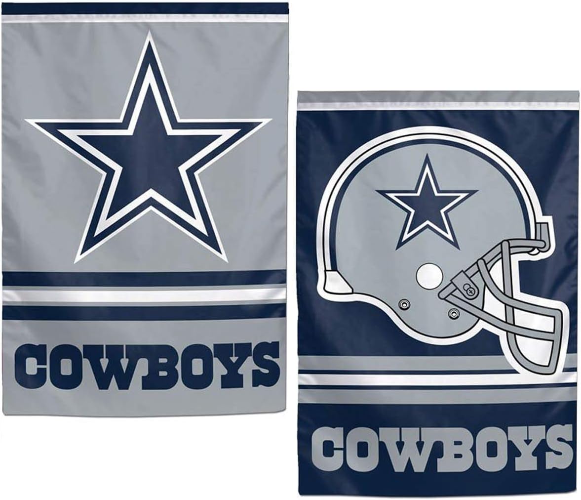 WinCraft NFL Dallas Cowboys WCR08366013 Garden Flag, 12.5'' x 18''