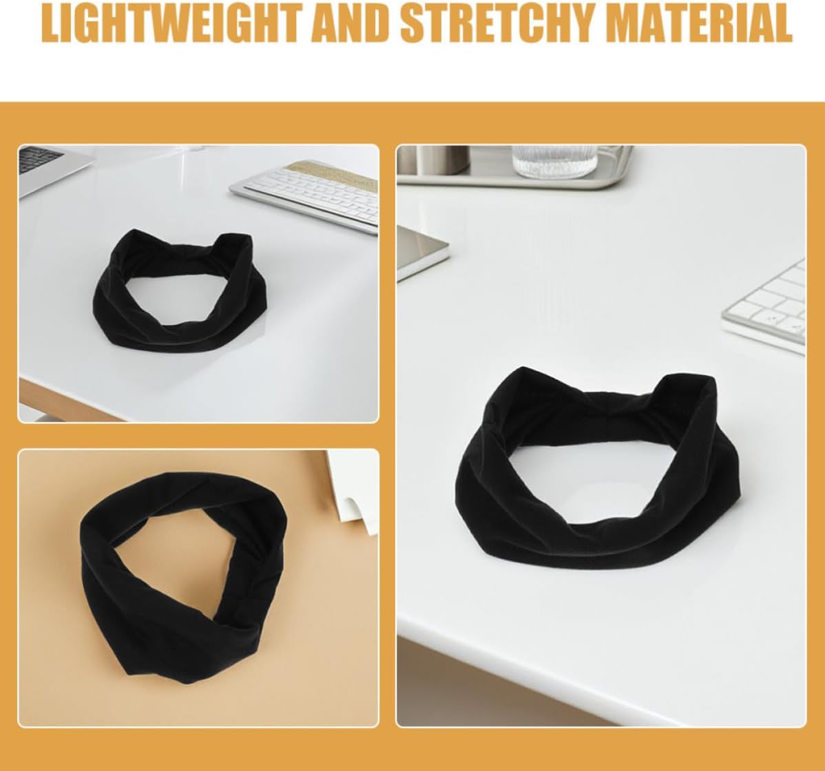 Ciieeo 5pcs Sports Headbands for Youth Specific Design Lightweight Polyester Sweatbands for Football Soccer Boys and Comfortable Elastic Fit