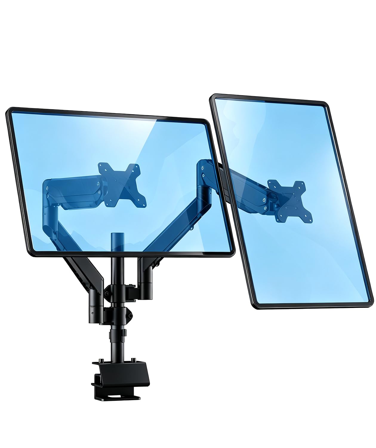 Pholiten Grande supporto doppio per monitor da 33 a 35 pollici, fino a 10,9