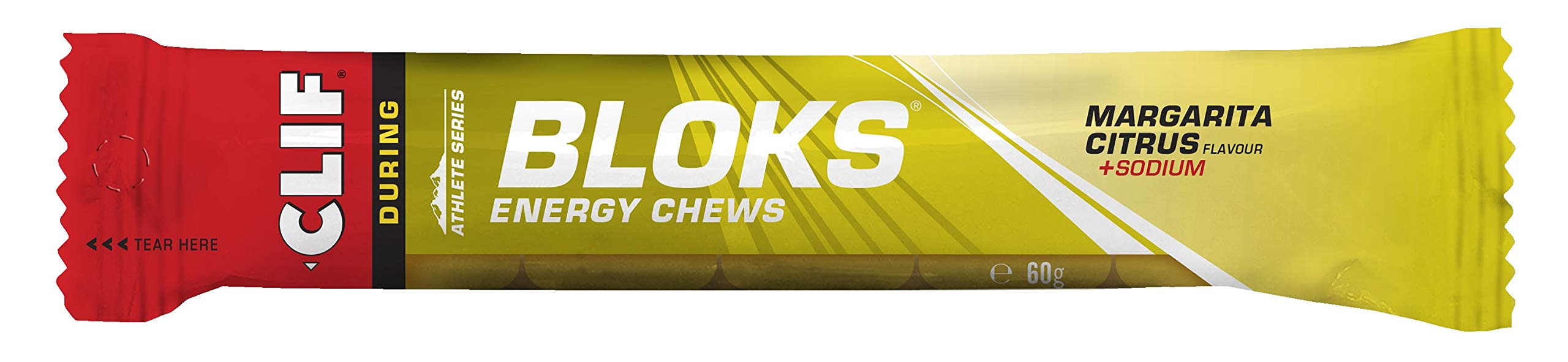 CLIF Bar Shot Bloks, Margarita Citrus, paquete de 18 unidades (18 x 60 g)