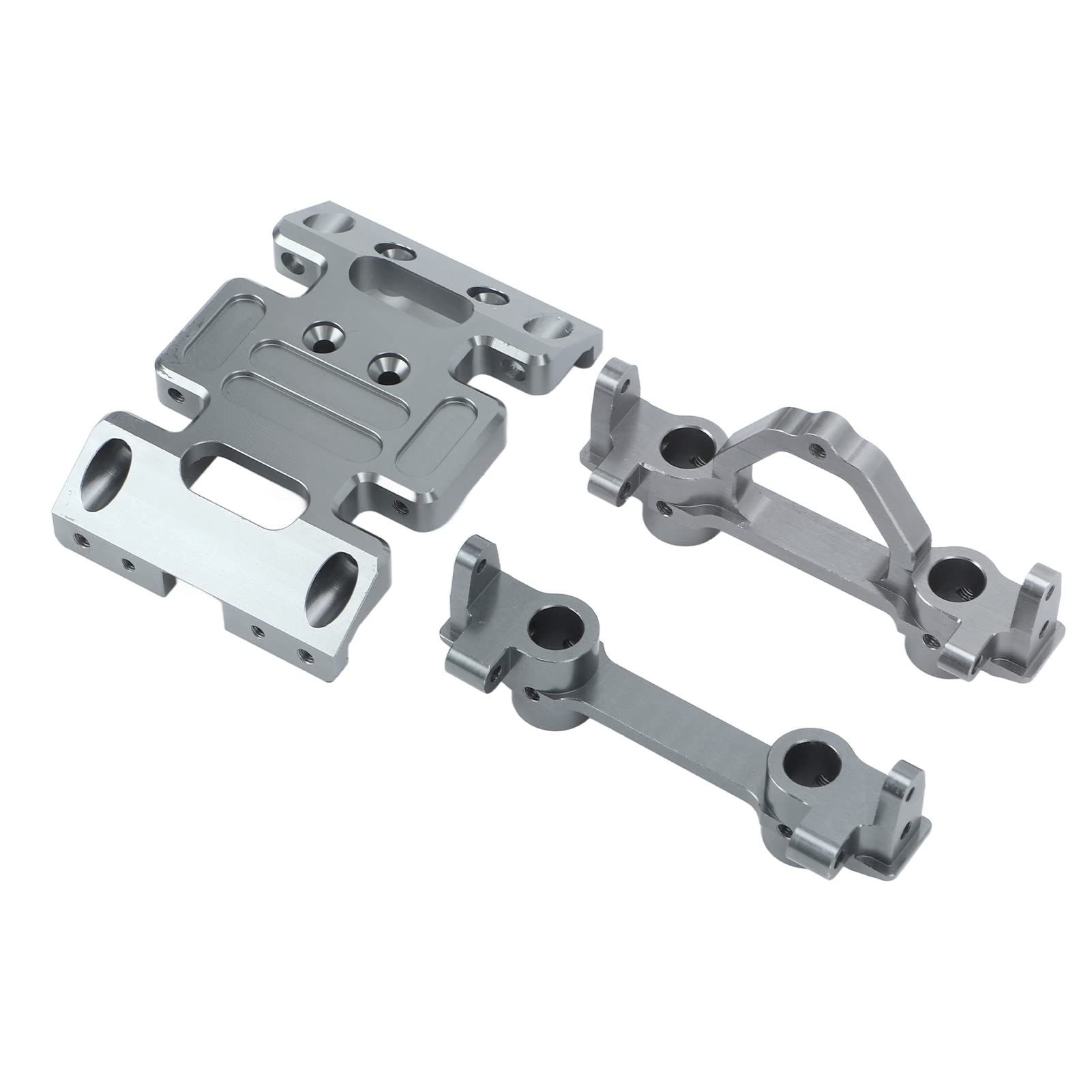 Zestaw podkładek ochronnych do pojazdów typu crawler RC 1/10, aluminium i obudowa RC, waga, przedni uchwyt zderzaka, część