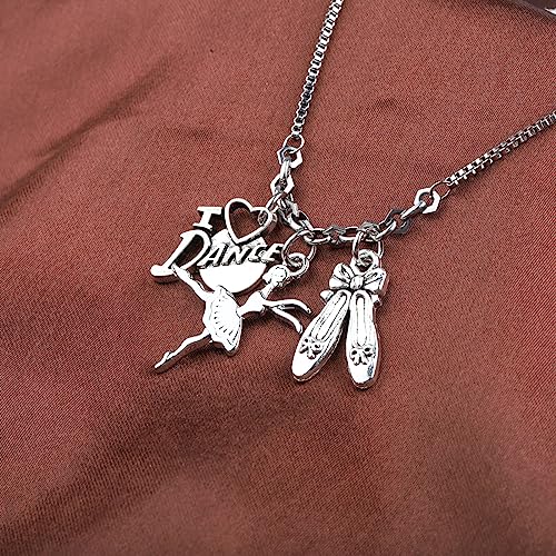 SEIRAA Dance Bracelet Ballet Teacher Jewelry I Love Dance Gift Dance Charm Bracelet For Dancing Lovers4