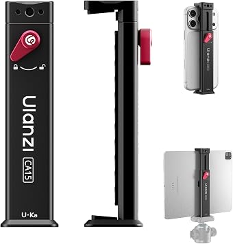 ULANZI CA15 Aluminum iPad Tablet Tripod Mount Attachment,13.5-22 cm