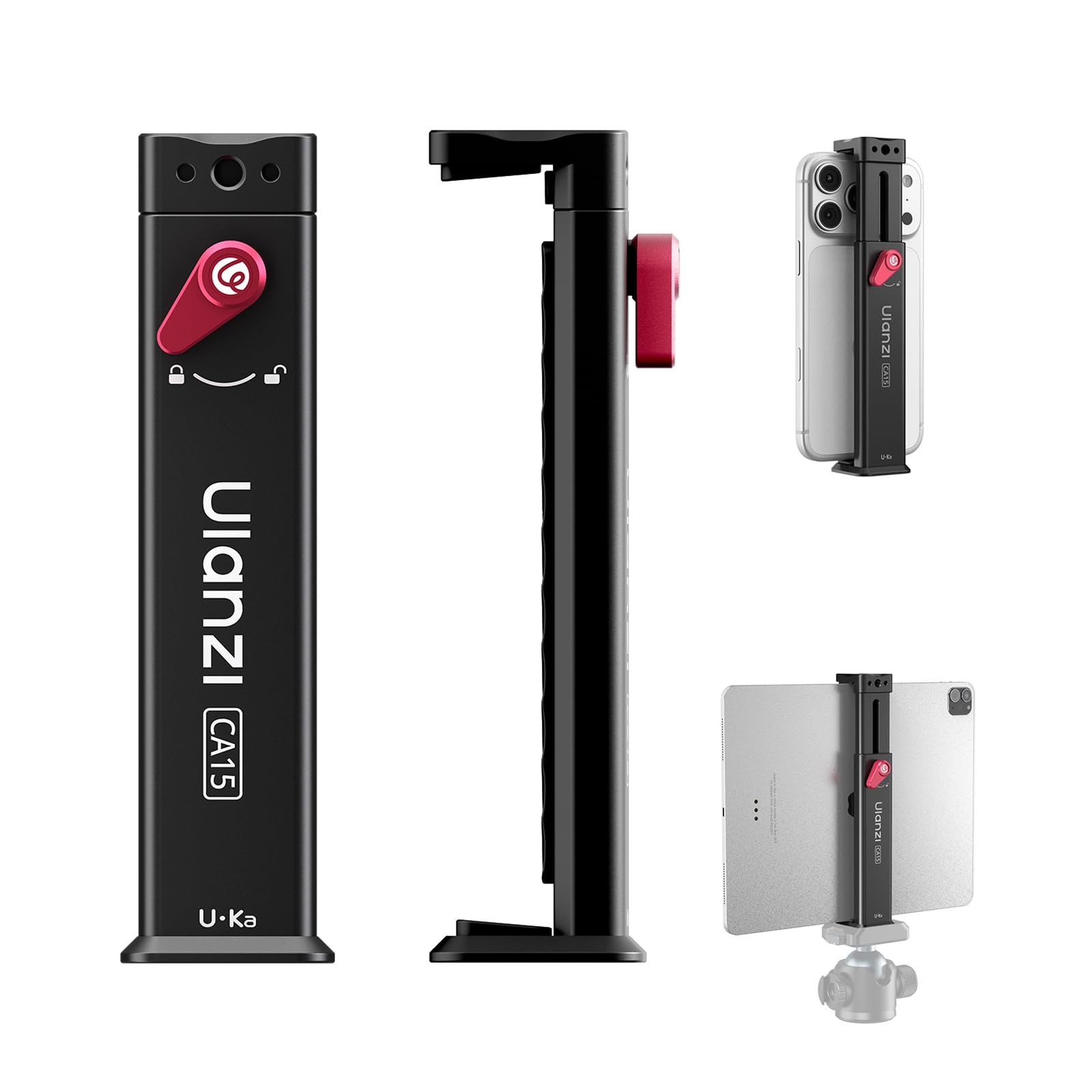 Amazon.com: ULANZI CA15 Aluminum iPad Tablet Tripod Mount