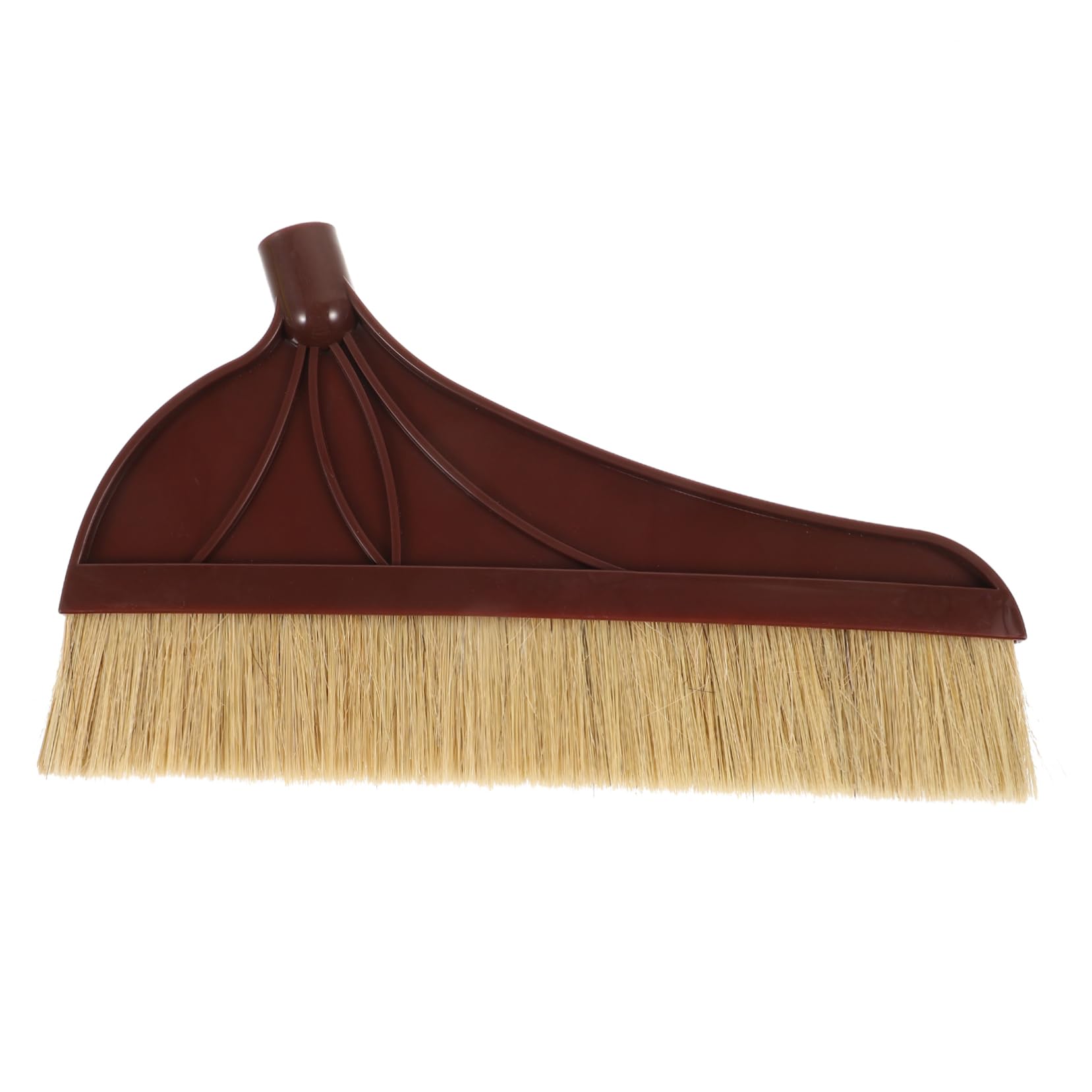 Cabilock Plastic Broom Head Replacement Easy Cleaning Sweep Head for Floor Refill Broom Part