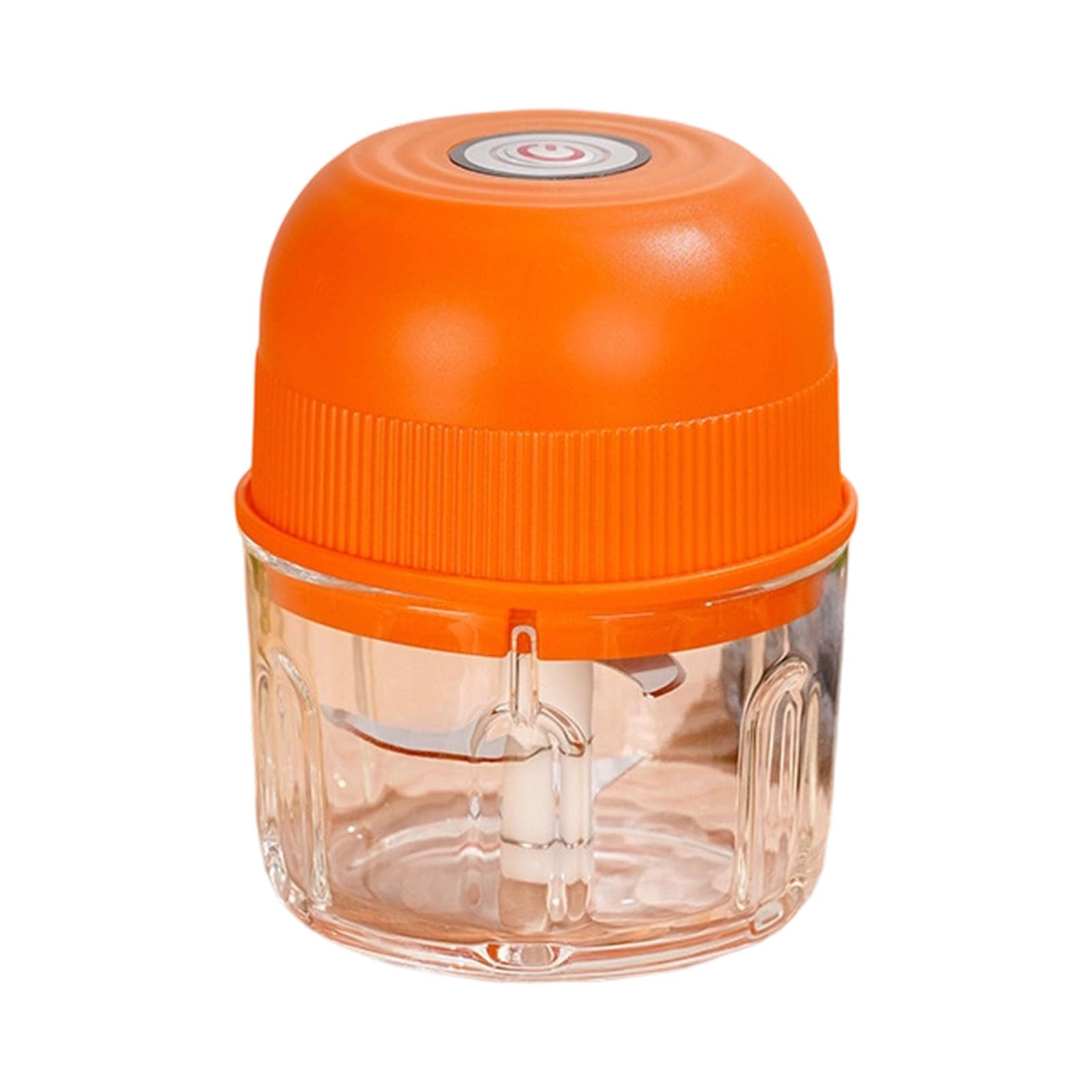 Jazuaiao Food Masher 260ml Portable Electric Food Processor for Garlic Hot Pepper Meat Onion Rechargeable Electric Garlic Masher