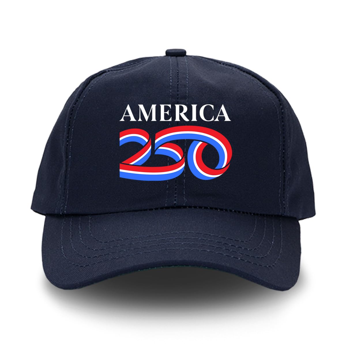 Hat, Unstructured Cap, 250 Anniversary USA Hat Navy