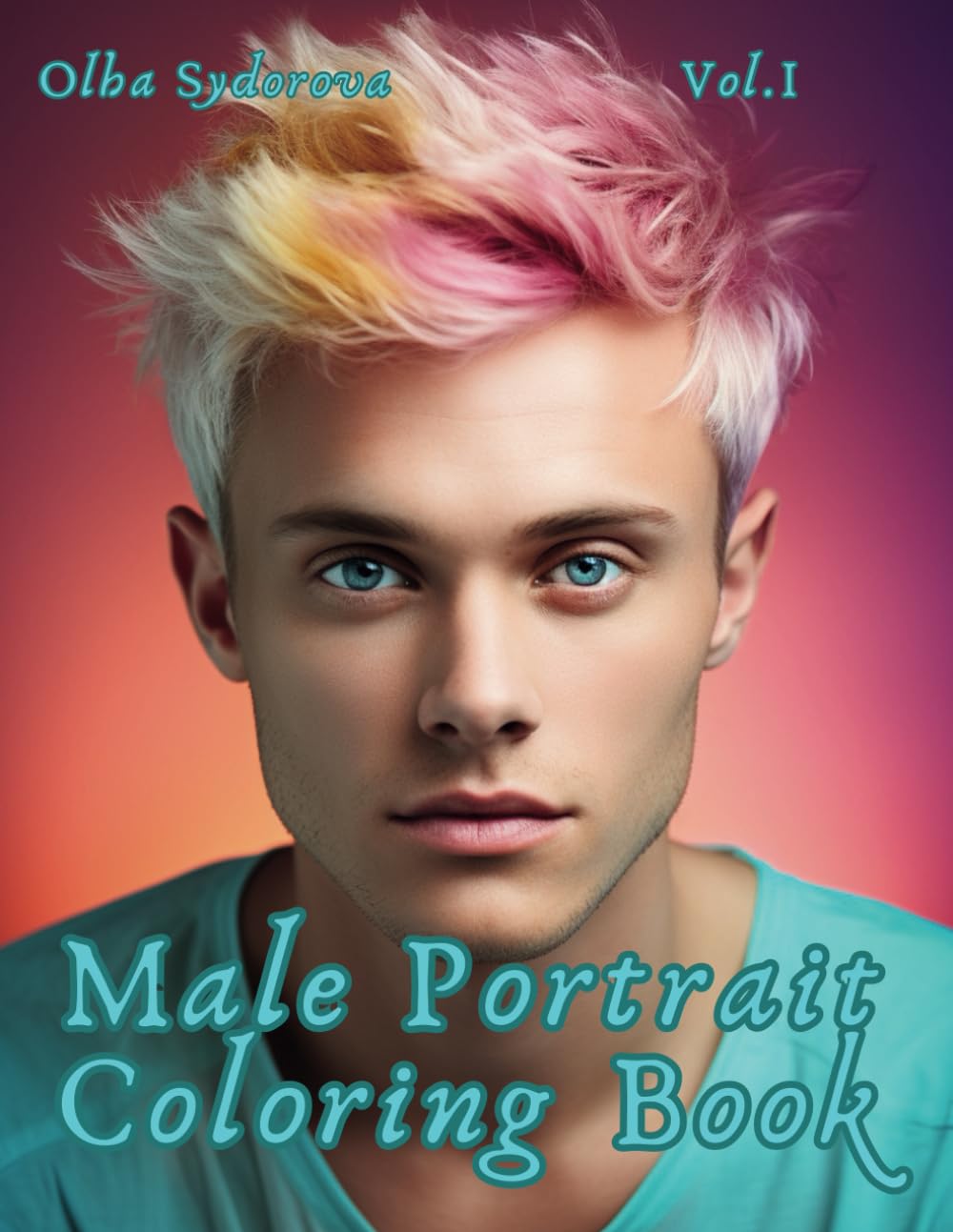 Male Portrait Coloring Book Vol. 1