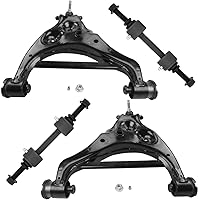 Vista 125 de Detroit Axle - 4 brazos de control traseros para Ford C-Max Focus Mazda 3 5 Volvo C30 C70 S40 V50, 4 brazos de control superior e inferior