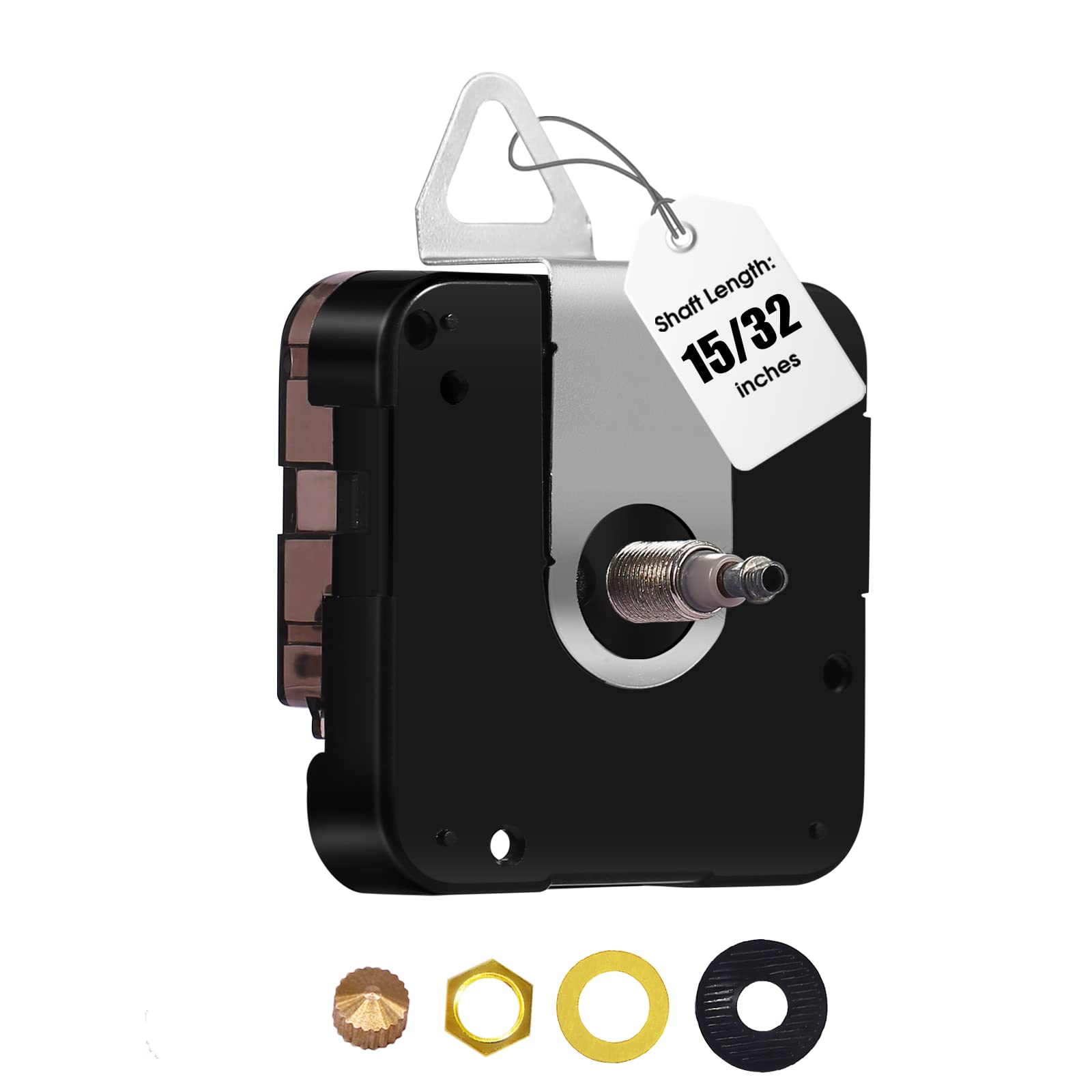 Casstaly 1 Set DIY Quartz Silencieux Horloge Murale Mécanisme Mouvement Central Kit Pour Machines Montre Table Balayage Mouvement Un