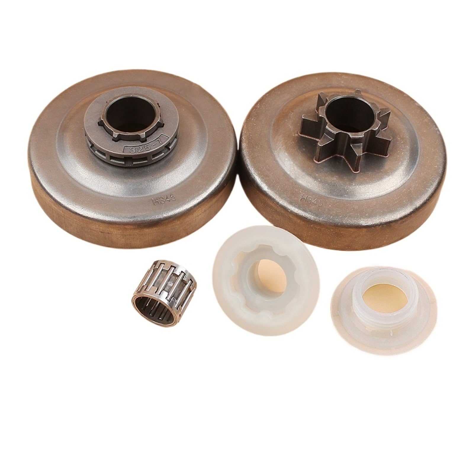 Tambour d'embrayage 7 dents 0.325 résout les sauts de chaîne des tronçonneuses 346XP 445