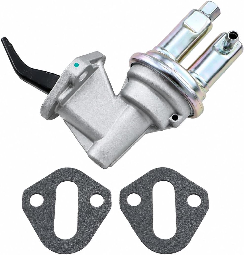 Fuel Pump w/Filter Compatible with Jeep CJ7 1976-1986 CJ5 1972-1983 Cherokee 1974-1983 Scrambler 1981-1985 J10 J20 1974-1980 Wrangler YJ 1987-1990, Fits 4.2L L6 258 Engine M6737