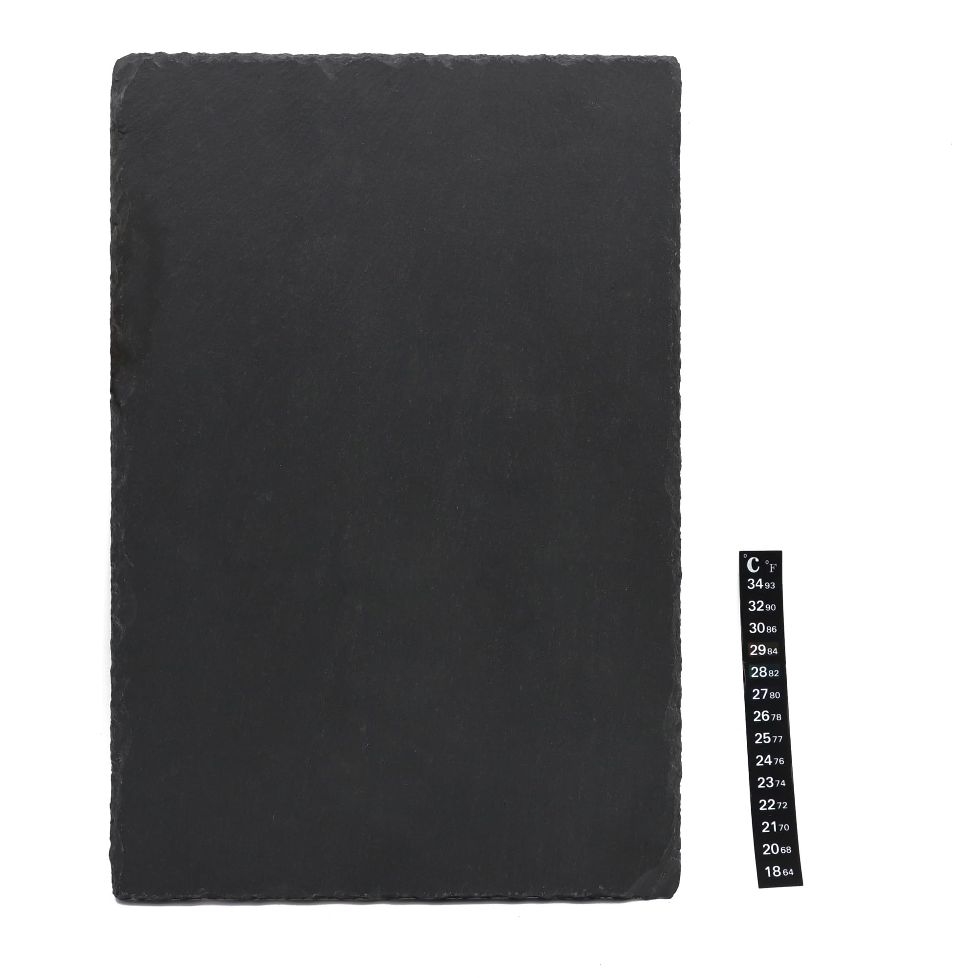 Slate Tiles for Reptiles, Food Bowl Dish Feeding Slate Tortoise Habitat Accessories for Reptiles Tank (30 x 20 cm)