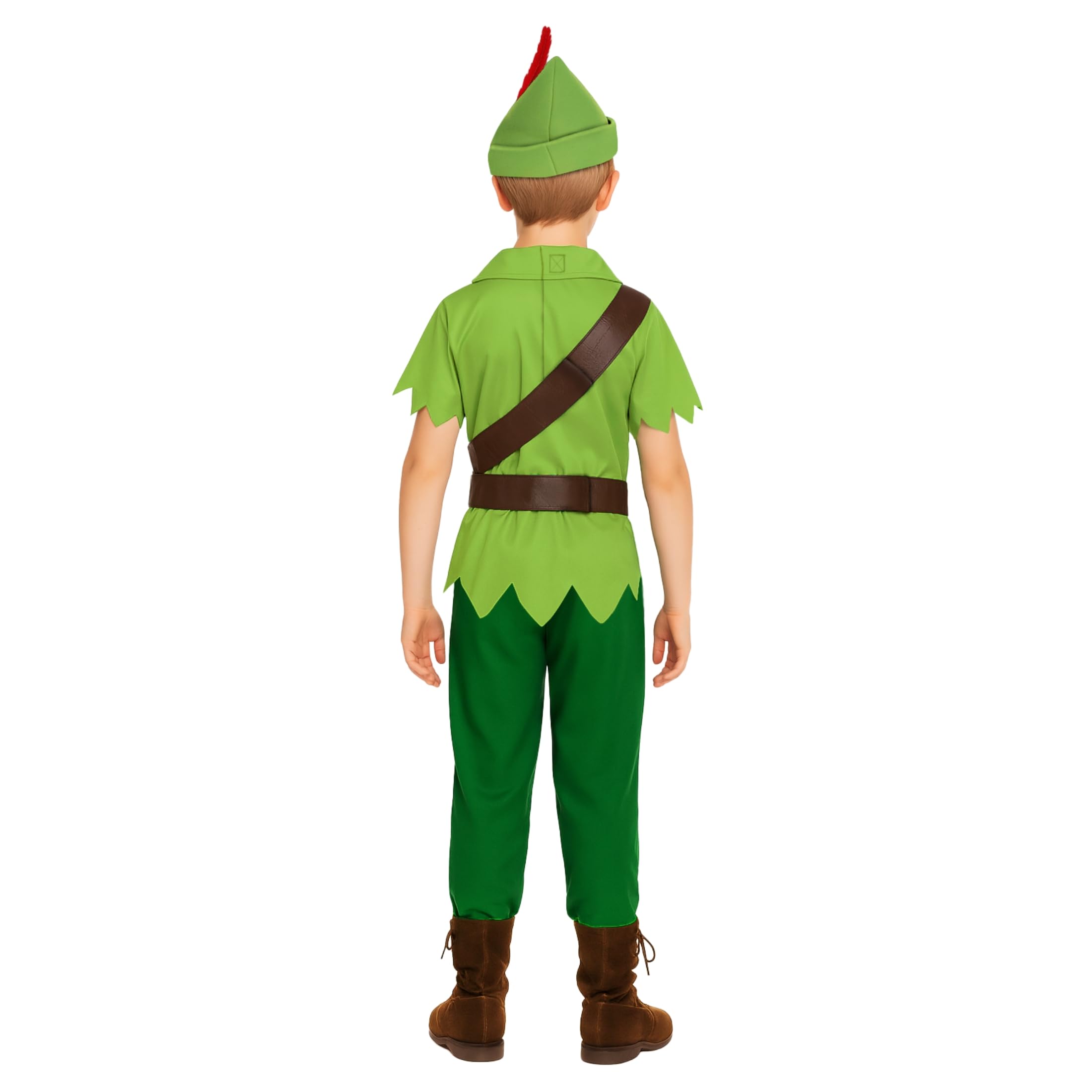 Morph Verde Disfraz Hada Del Bosque Niño, Disfraz De Heroe Bosque, Traje Carnaval Niño, Difraces De Halloween — view 6