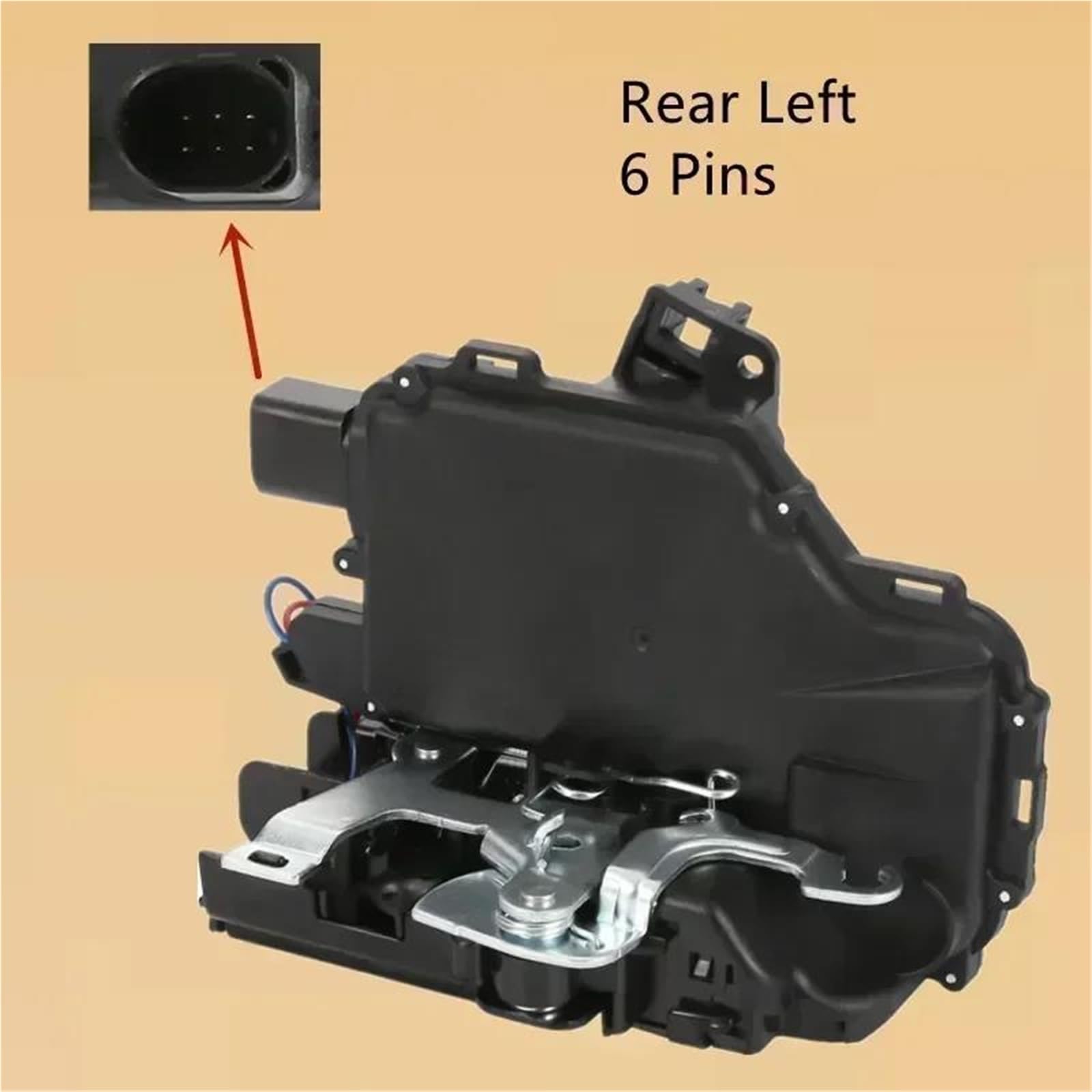 Auto Serratura Attuatore 3B1837015A 3B1837016A Per Seat Per Arosa Hatchback 1997 1998 1999 2000 2001 2002 2003 2004 Attuatore Serratura Porta(Rear Left)