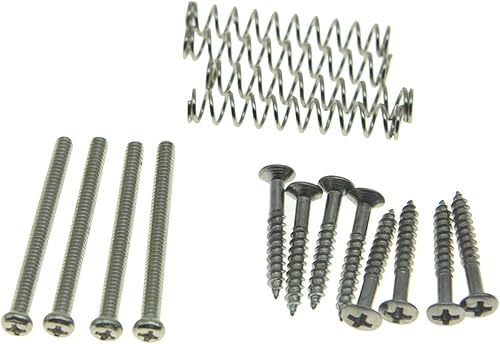 KAISH American Thread Humbucker - Tornillos de altura para pastilla Humbucker Pickup Ring Pickup Surround Frame Tornillos de montaje Resortes para