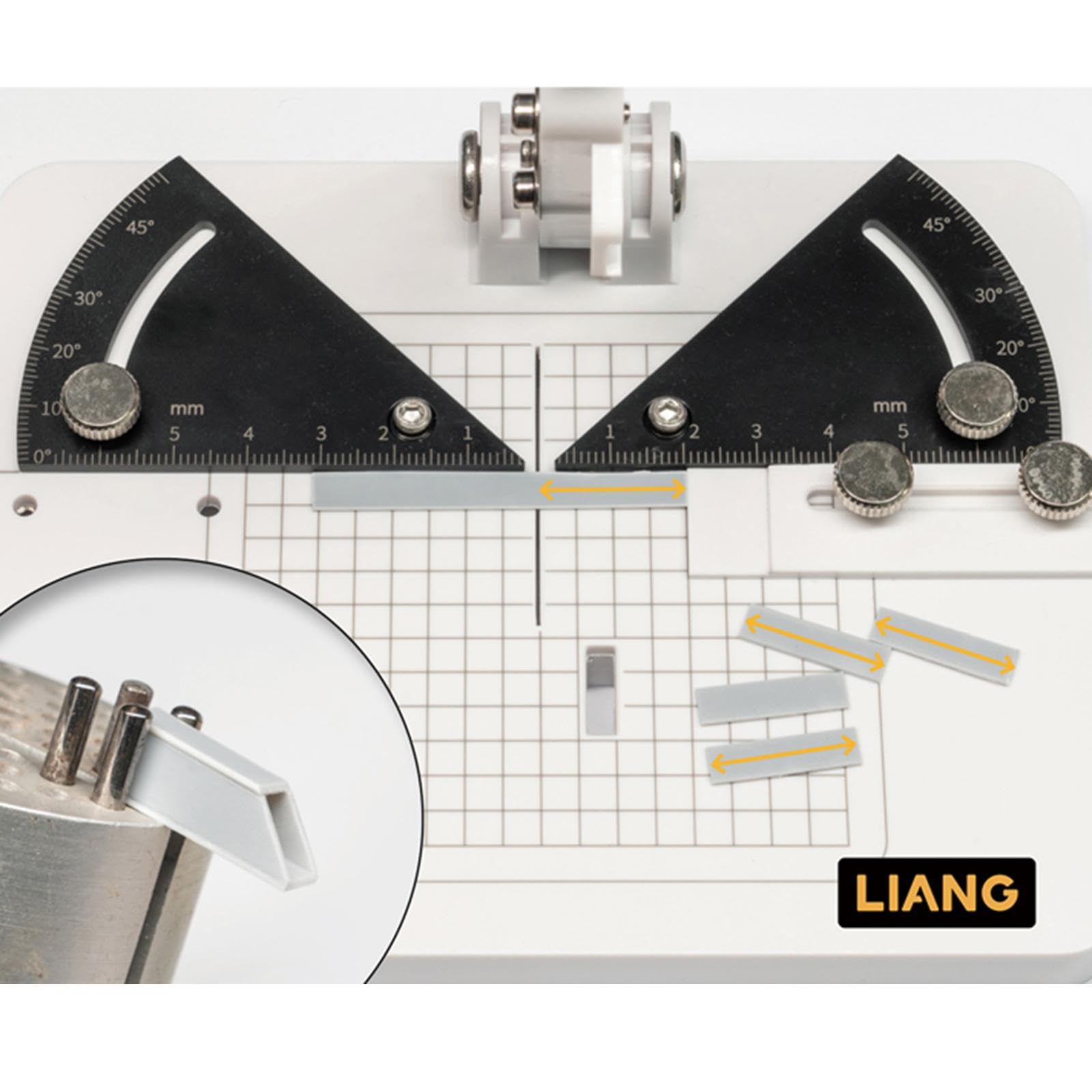 Fenteer Cortador de ángulos para Figuras, Herramienta de Modelismo, Accesorios para Manualidades