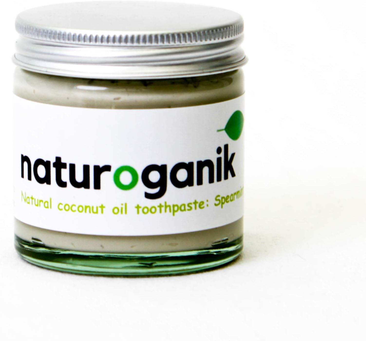 Natural Coconut Oil Toothpaste with Spearmint Freshness (Cream)