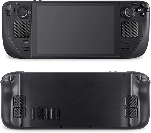 Miniatura 2 de Protector táctil compatible con Steam Deck Touch Trackpad (protector de trackpads + protector de 4 teclas, carbón - negro)