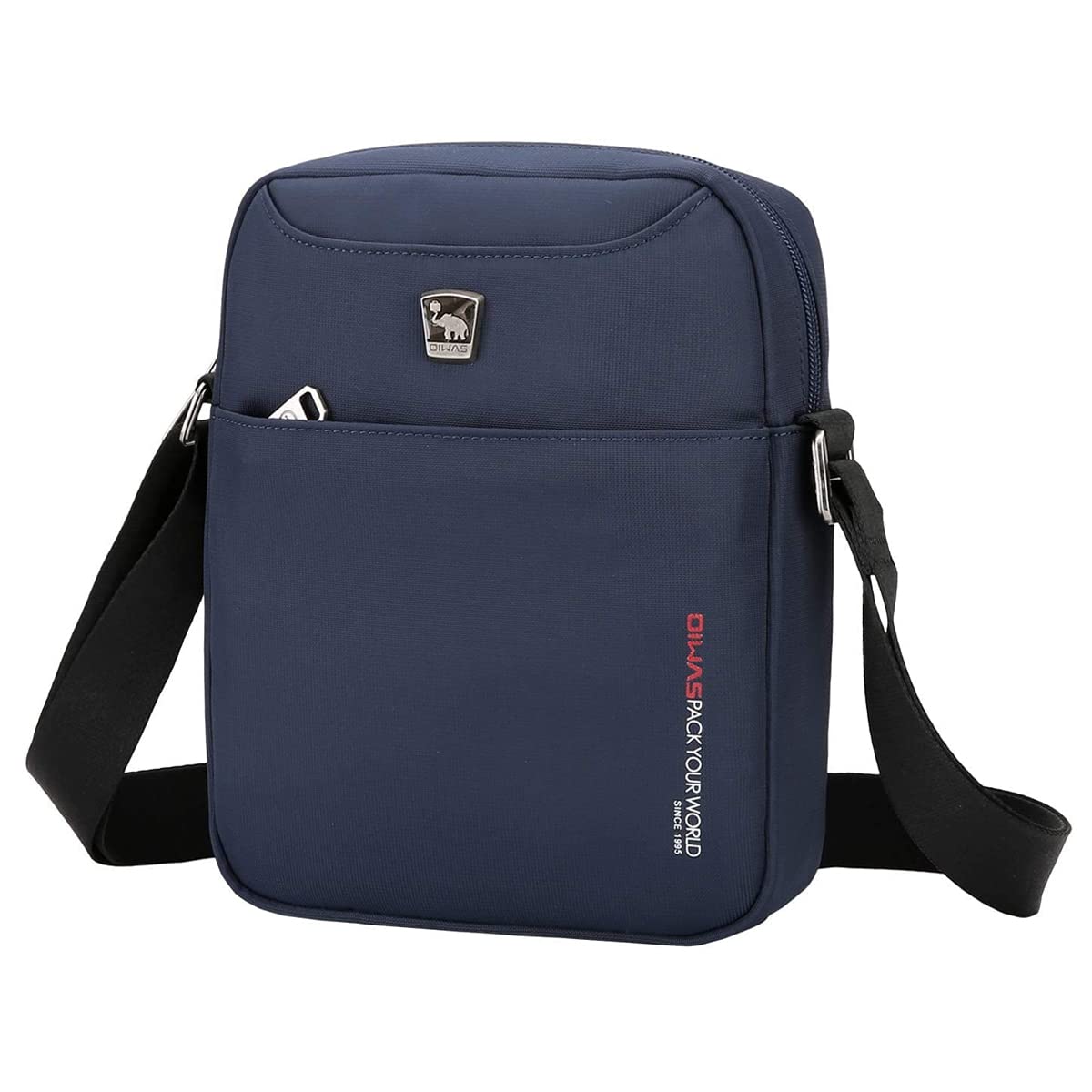 OIWAS Small Messenger Bag for Men Purse Work Crossbody Shoulder Bags Travel Business Wallet Lightweight Casual Sling Man Blue