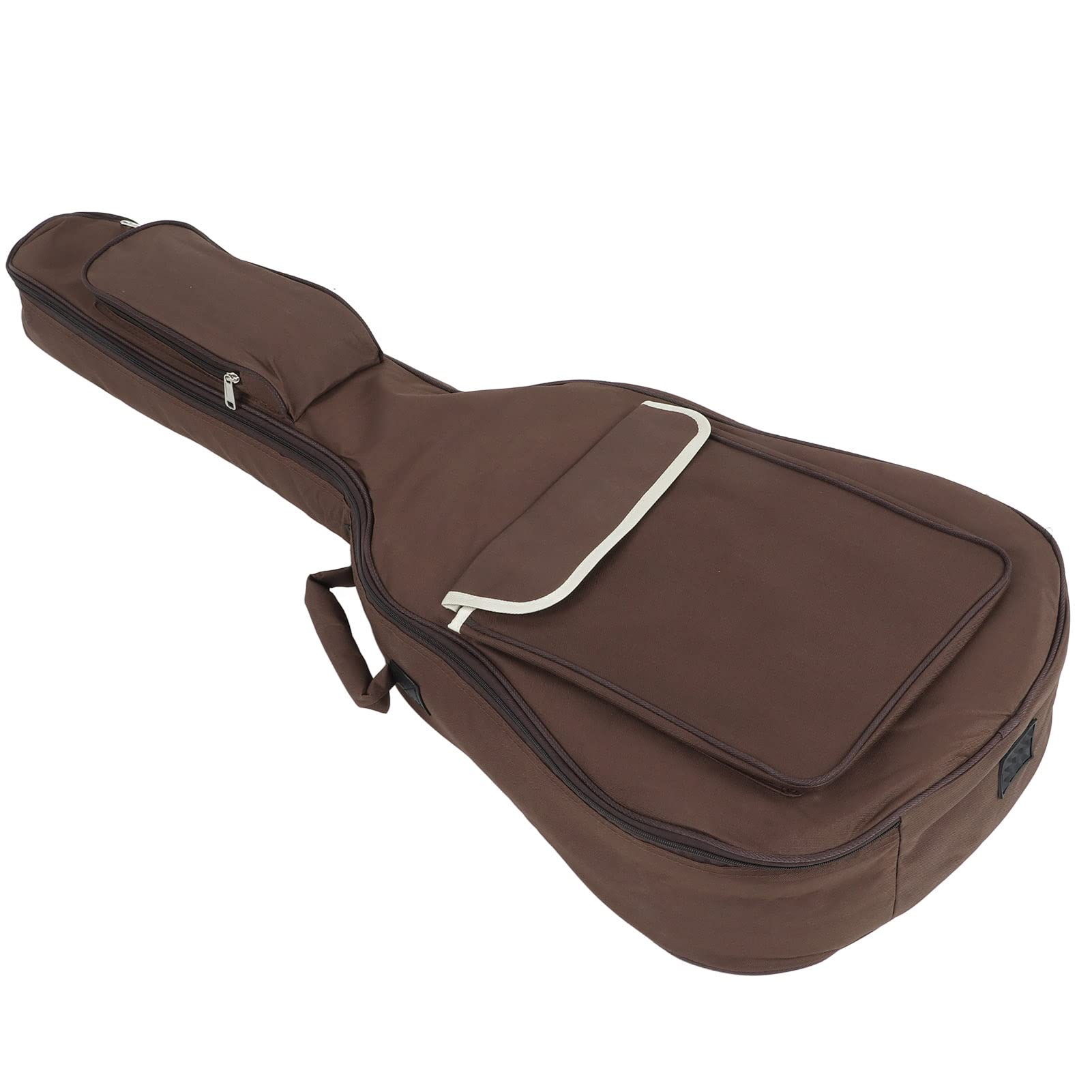 Bolsa para Guitarra Acústica, Funda Acolchada de Tela Oxford Impermeable para Guitarras de 40 y 41 Pulgadas con Bolsillos de Almacenamiento para un Fácil Transporte